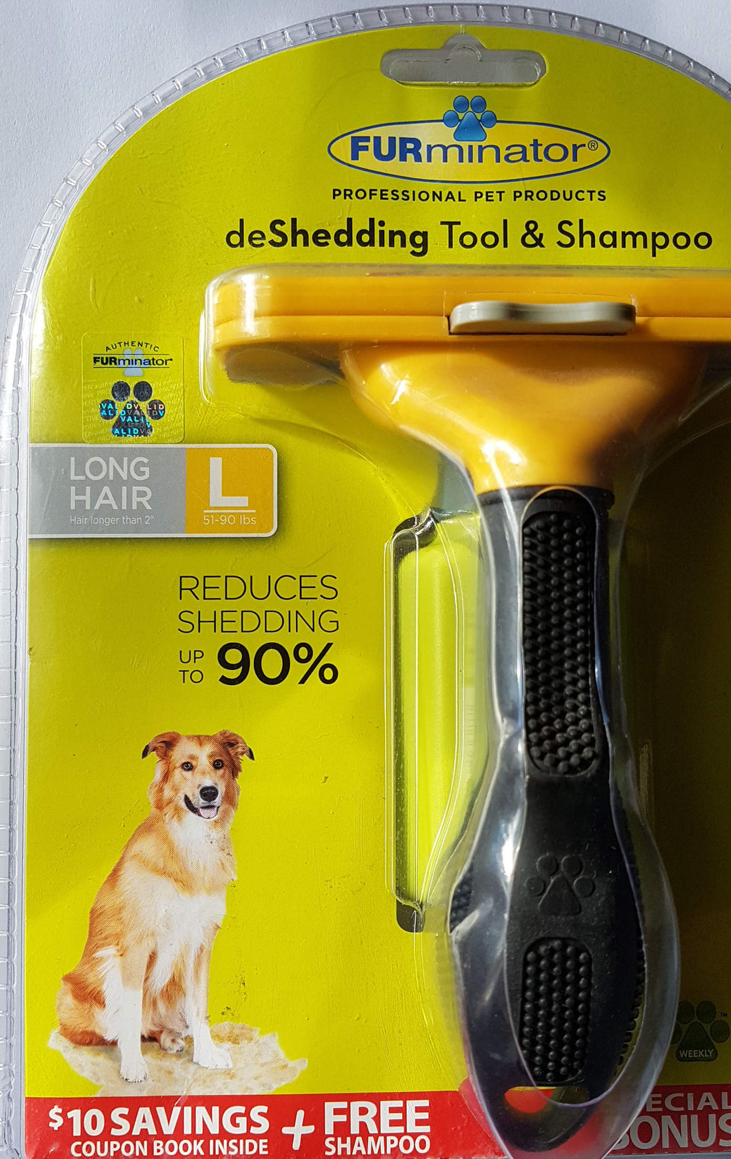 Furminator deShedding Tool (for dogs with long hair)