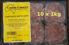 Load image into Gallery viewer, Canine Country BARF - Composite White 10 x 1kg (6 portions)

