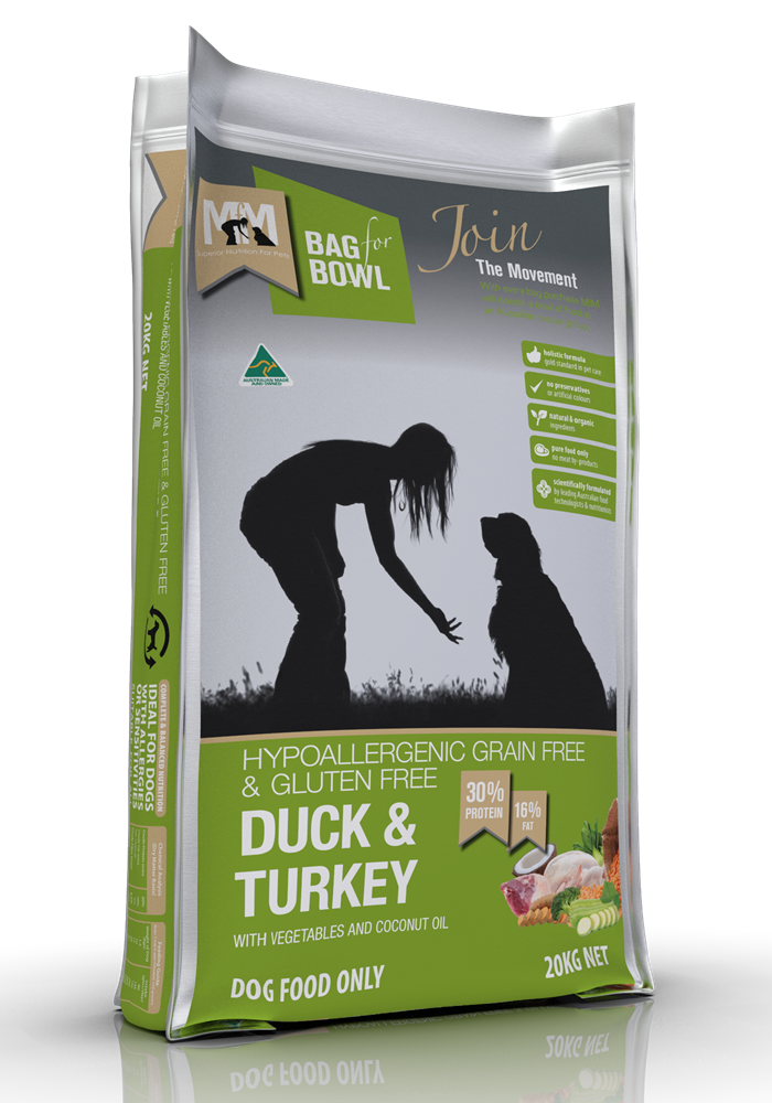 Meals for Mutts Duck and Turkey (Grain Free) 20kg