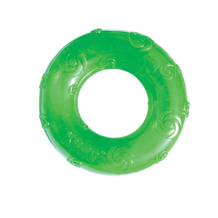 Kong Squeezz Ring Green (Large)