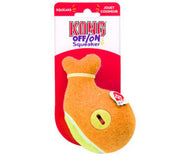 Kong On/Off Squeaker Wale Orange (Medium)