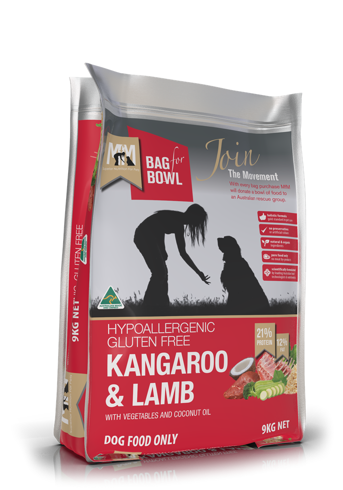 Meals for Mutts Dog Kangaroo and Lamb 9kg
