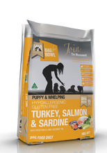 Load image into Gallery viewer, Meals for Mutts  Puppy Turkey/Salmon/Sardine 9kg
