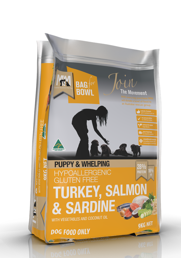 Meals for Mutts  Puppy Turkey/Salmon/Sardine 9kg