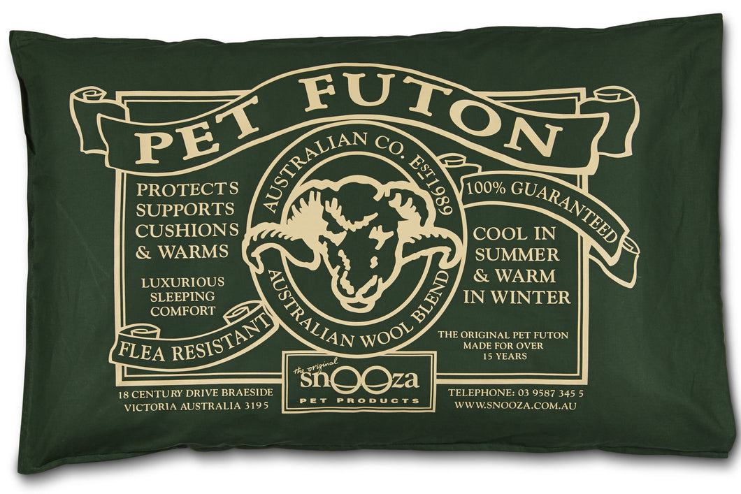Snooza Pet Futon - Mighty Green 980mmX680mm