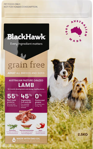 BlackHawk Dog Grain Free Lamb 15kg