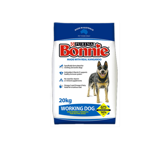 Bonnie Working Dog Food 20kg